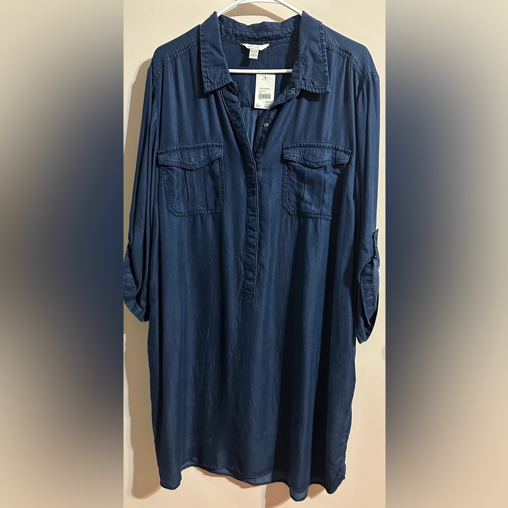 Cato Blue Midi Dress